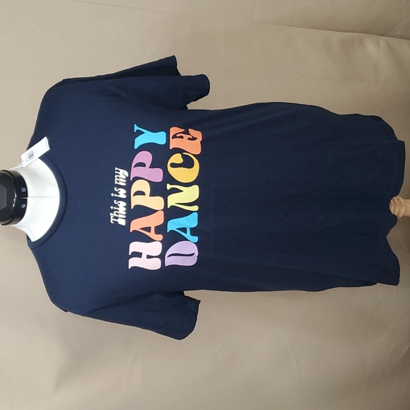 NWT XL Men's T-Shirt This Is My Happy Dance by Old Navy - Picture 4 of 9